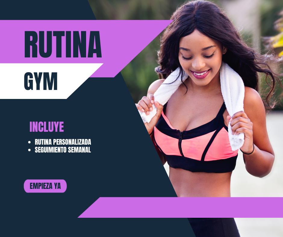 rutina de entrenamiento personalizada